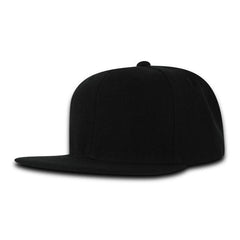 Decky 7011 - Youth 6 Panel High Profile Structured Snapback, Kids Flat Bill Hat - 