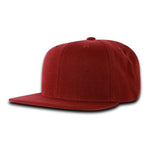 Decky 7011 - Youth 6 Panel High Profile Structured Snapback, Kids Flat Bill Hat - CASE Pricing - Picture 8 of 22