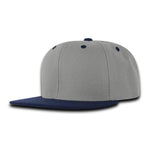 Decky 7011 - Youth 6 Panel High Profile Structured Snapback, Kids Flat Bill Hat - CASE Pricing
