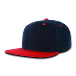 Decky 7011 - Youth 6 Panel High Profile Structured Snapback, Kids Flat Bill Hat - CASE Pricing - Picture 16 of 22