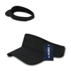 Wholesale Bulk Blank Kids' Youth Visors - Decky 7007 - Black