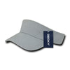 Wholesale Bulk Blank Kids' Youth Visors - Decky 7007 - Grey