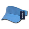 Wholesale Bulk Blank Kids' Youth Visors - Decky 7007 - Sky Blue
