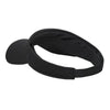 Wholesale Bulk Blank Mesh Jersey Visors - Decky 3014 - Black