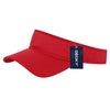 Wholesale Bulk Blank Mesh Jersey Visors - Decky 3014 - Red