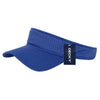 Wholesale Bulk Blank Mesh Jersey Visors - Decky 3014 - Royal