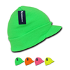 Wholesale Bulk Blank Neon Knit Beanie Jeep Caps - Decky 7009