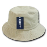 Wholesale Bulk Blank Polo Bucket Hats - Decky 961 - Stone