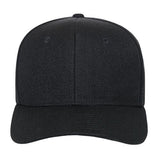 Wholesale Bulk Blank TearAway Baseball Caps - Decky 803 - Black