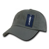 Wholesale Bulk Blank Washed Polo Dad Hats - Decky 760 - Slate