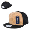 Wholesale Bulk Cork Snapback Hats - Decky 354 - Black