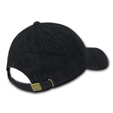 Wholesale Bulk Denim Baseball Cap - Decky 235 - Black