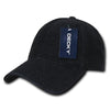 Wholesale Bulk Denim Baseball Cap - Decky 235 - Black