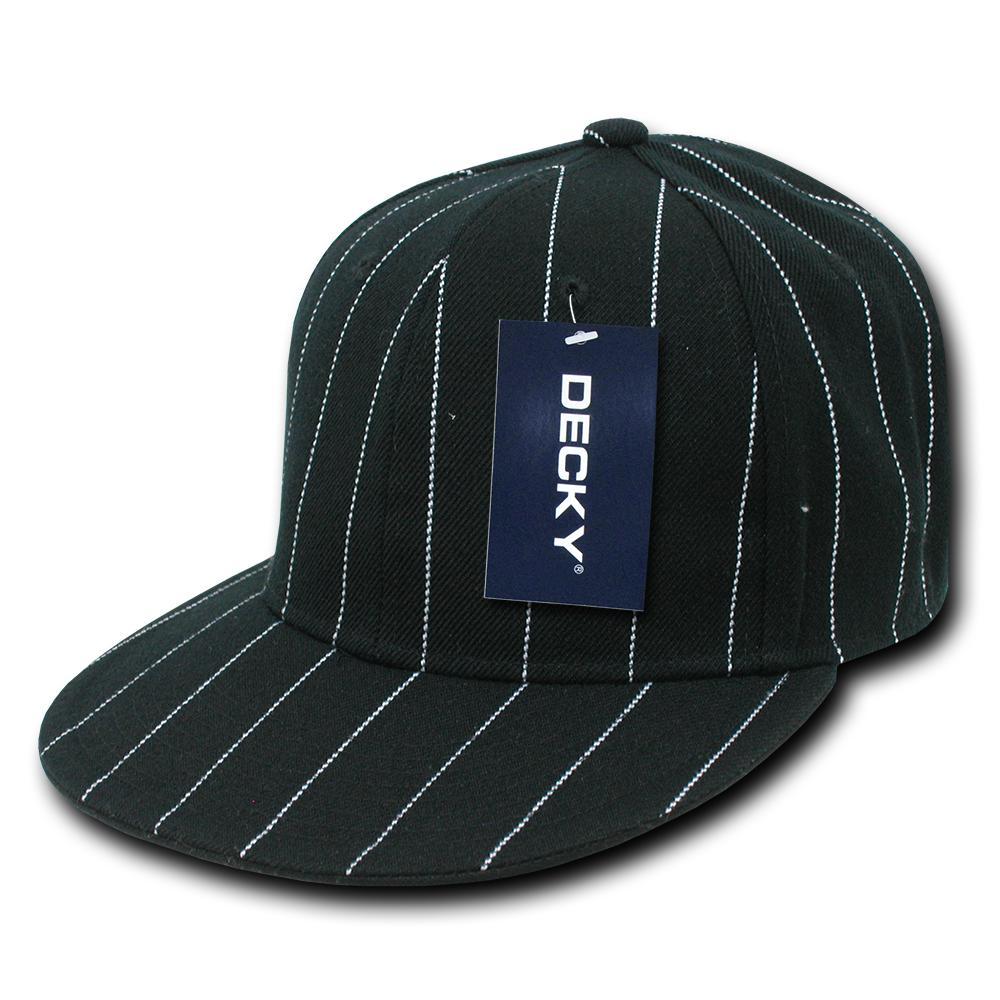 Decky RP3 6-Panel Pin Stripe Fitted Hat Flat Bill – The Park Wholesale