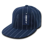Decky RP3 6-Panel Pin Stripe Fitted Hat Flat Bill