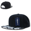 Wholesale Bulk Floral Visor Flat Bill Snapback Hats - Decky 1066