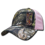 Wholesale Bulk Hybricam Camo Baseball Hat - 229 - Camo/Pink
