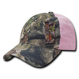 Wholesale Bulk Hybricam Camo Dad Hat - 228 - Camo/Pink