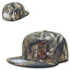 Wholesale Bulk Hybricam Camo Snapback Flat Bill Hat - 1126 - Camo
