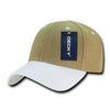 Wholesale Jute Baseball Hats Structured - Decky 230 - White