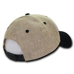 Light Jute Structured Baseball Cap - Decky 232 - Picture 5 of 10