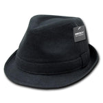 Decky 555 - Melton Wool Fedora Hat, Lunada Bay 555 - CASE Pricing - Picture 2 of 3