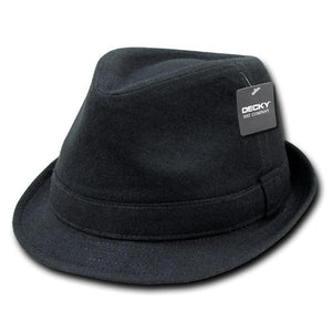 Decky 555 - Melton Wool Fedora Hat, Lunada Bay 555 - 