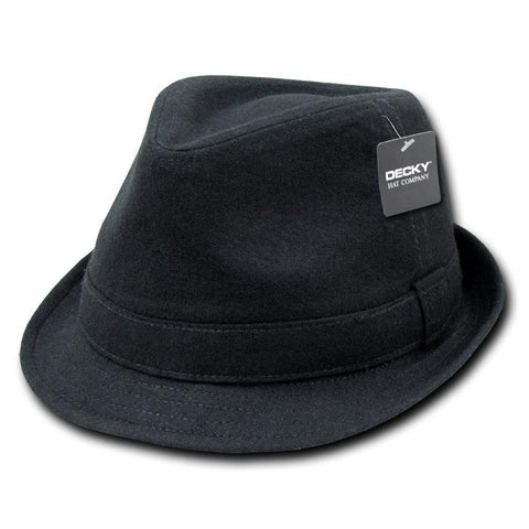 Decky 555 - Melton Wool Fedora Hat, Lunada Bay 555