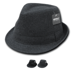 Decky 555 - Melton Wool Fedora Hat, Lunada Bay 555 - CASE Pricing - Picture 1 of 3