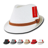 Wholesale Bulk Paper Straw Fedora Hat - 557