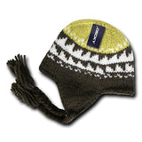 Wholesale Bulk Peruvian Knit Beanies - Decky 632 - Brown