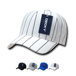 Pin Stripe Baseball Hats - Decky 208