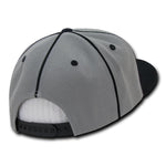 Decky 1078 - Piped Crown Snapback Hat, 6 Panel Piped Snapback - CASE Pricing - Picture 5 of 15
