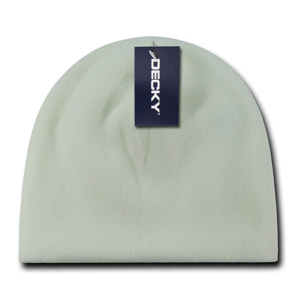 Wholesale Bulk Polar Fleece Knit Beanies - Decky 802