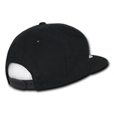 Wholesale Bulk Quilted Snapback Hat - Decky 357 - Black