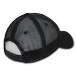 Decky 1142 - 6 Panel Low Profile Structured Quilted Trucker Hat - Picture 4 of 4