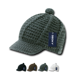 Decy 624 - Reggae Cap, Knit Beanie Hat - Picture 1 of 6