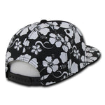 Decky 1067 Floral Flat Bill Snapback Hat