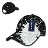 Wholesale Bulk Splat Polo Dad Hats - Decky 237 - Black