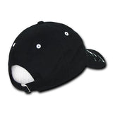 Wholesale Bulk Splat Polo Dad Hats - Decky 237 - Black