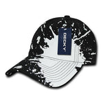 Wholesale Bulk Splat Polo Dad Hats - Decky 237 - Black