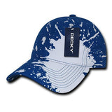 Wholesale Bulk Splat Polo Dad Hats - Decky 237 - Royal