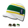 Wholesale Bulk Striped Campus Jeep Knit Cap Beanie - Decky 620