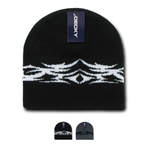 Decky 8012 - Tribal Beanie, Knit Cap - Picture 3 of 3