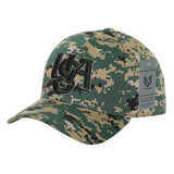 Wholesale Bulk USA America Baseball Hat - A14 - MCU Camo