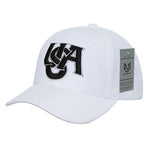Wholesale Bulk USA America Baseball Hat - A14 - White - Picture 17 of 18