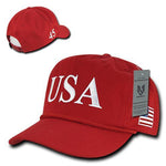 Wholesale Bulk USA American Flag Trump Golf Hat - A091 - Picture 3 of 5