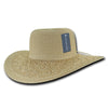 Wholesale Bulk Women's Paper Braid Straw Hat, Style B - L001