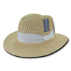 Wholesale Bulk Women's Paper Braid Straw Hat, Style K - L002