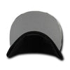 Wholesale Bulk Zebra/Tiger 2-Tone Snapback Flat Bill Hats - Decky 1062 - Black